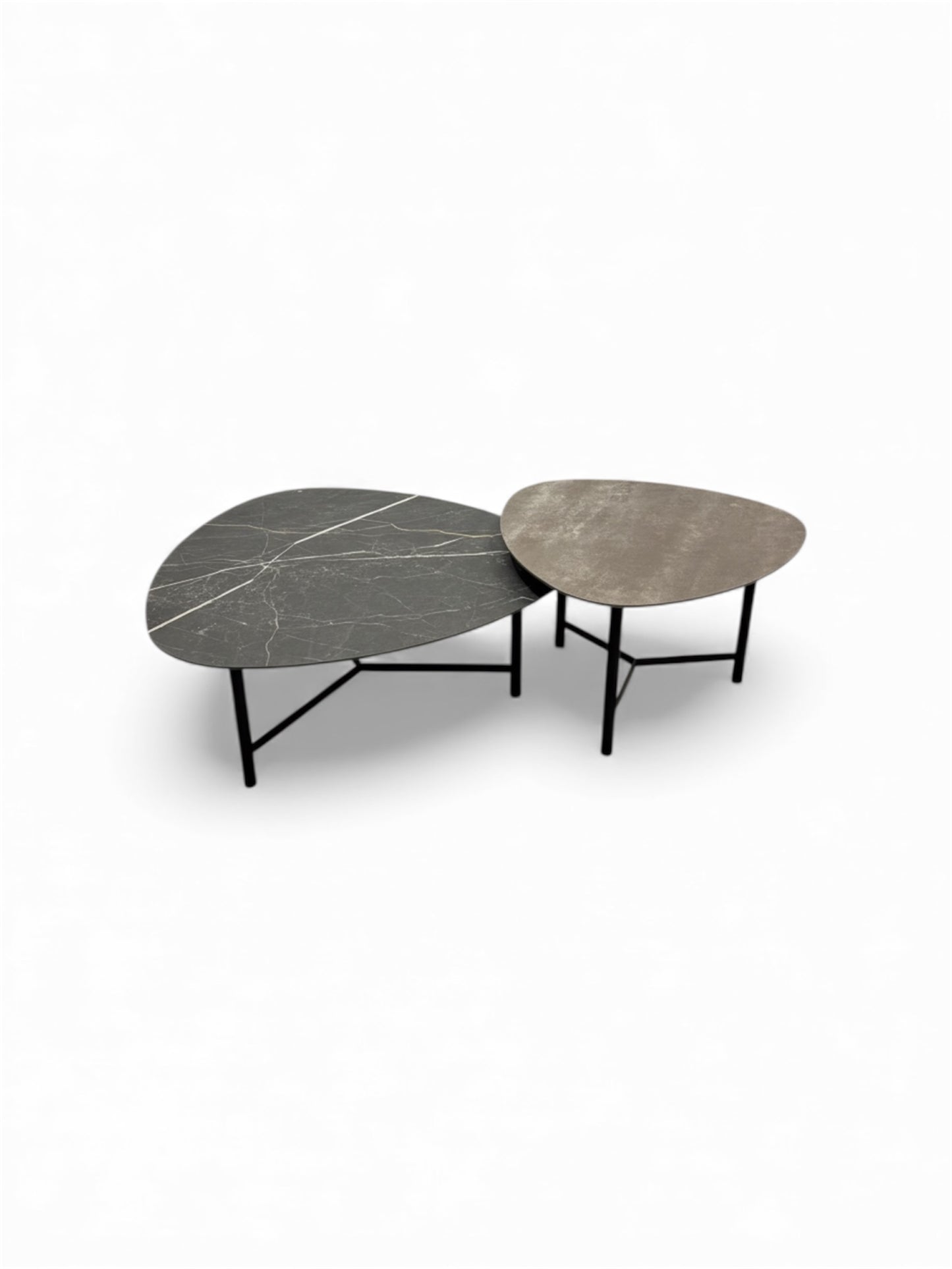 SALONTAFEL SET DRIEHOEK